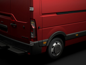 opel movano l3h3 van 2020 3D 모델