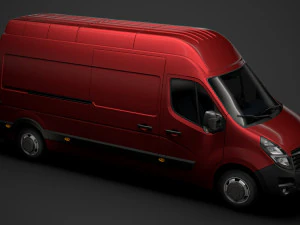 opel movano l3h3 van 2020 3D Model