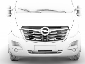 opel movano l3h3 van 2020 3D 모델