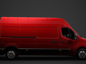 opel movano l3h3 van 2020 3D 모델