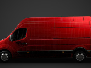 opel movano l3h3 van 2020 3D 모델
