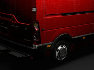 opel movano l3h3 van 2020 3D Model