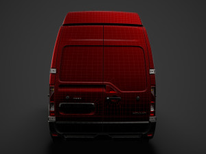 opel movano l3h3 van 2020 3D 모델