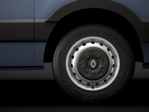 renault master l3h3 minibus 2020 Modelo 3D