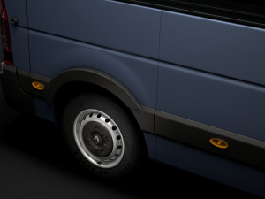 renault master l3h3 minibus 2020 Modelo 3D