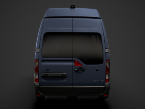 renault master l3h3 minibus 2020 Modelo 3D
