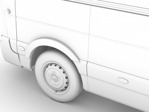 renault master l3h3 minibus 2020 Modelo 3D