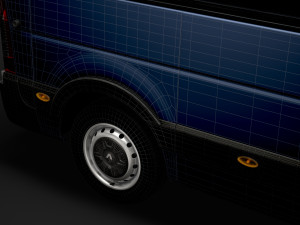 renault master l3h3 minibus 2020 Modelo 3D