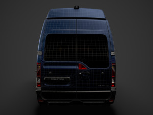 renault master l3h3 minibus 2020 Modelo 3D