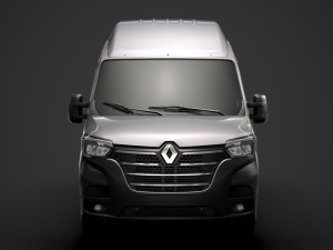 renault master l3h3 van 2020 3D 模型