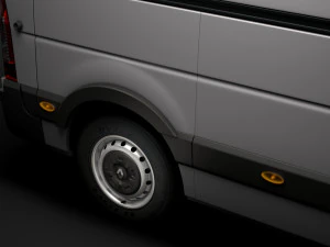 renault master l3h3 van 2020 3D Model