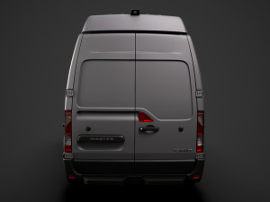 renault master l3h3 van 2020 3D 模型