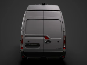 renault master l3h3 van 2020 3D Model
