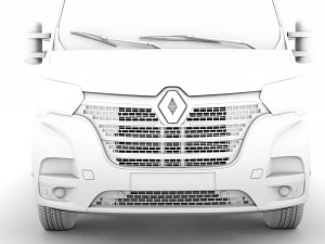 renault master l3h3 van 2020 3D Model