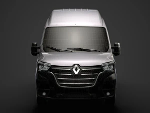 renault master l3h3 van 2020 3D Model
