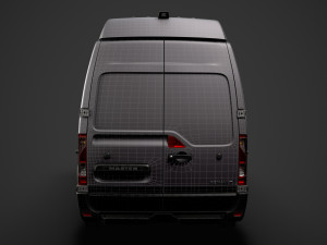 renault master l3h3 van 2020 3D 模型