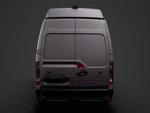 renault master l3h3 van 2020 3D Model