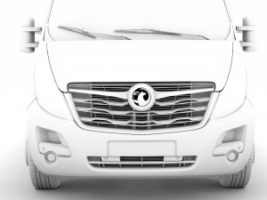 vauxhall movano l3h3 van 2020 Modello 3D