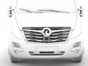 vauxhall movano l3h3 van 2020 3D Model