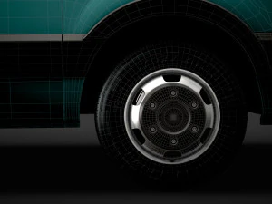 vauxhall movano l3h3 van 2020 3D Model
