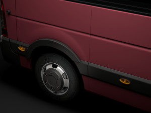 vauxhall movano l3h2 minibus 2020 Modèle 3D