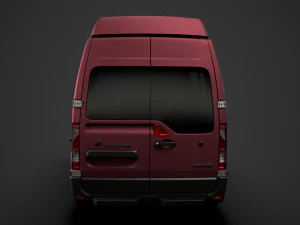 vauxhall movano l3h2 minibus 2020 3D Model
