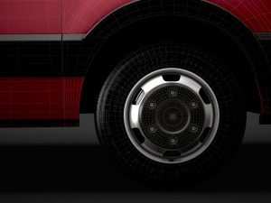 vauxhall movano l3h2 minibus 2020 Modèle 3D