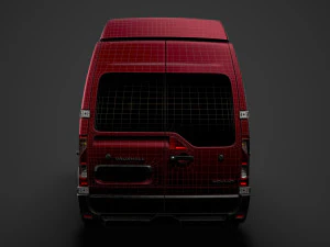vauxhall movano l3h2 minibus 2020 3D Model