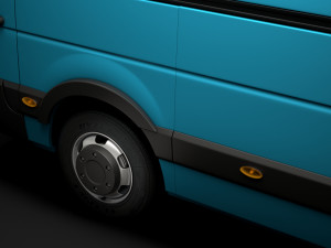vauxhall movano l3h2 van 2020 Modelo 3D