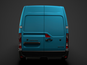 vauxhall movano l3h2 van 2020 Modelo 3D