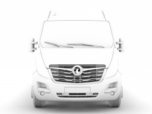 vauxhall movano l3h2 van 2020 Modelo 3D