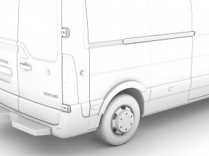 vauxhall movano l3h2 van 2020 Modelo 3D