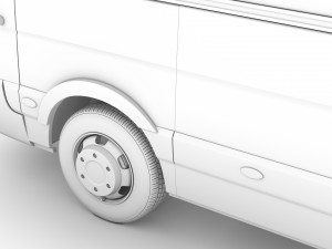 vauxhall movano l3h2 van 2020 Modelo 3D