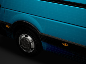 vauxhall movano l3h2 van 2020 Modelo 3D