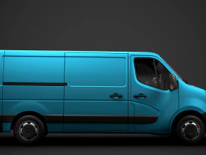 nissan nv 400 l2h1 van 2020 3D Model