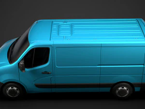 nissan nv 400 l2h1 van 2020 3D Model