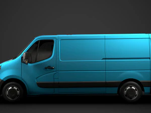 nissan nv 400 l2h1 van 2020 3D Model