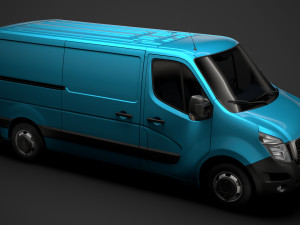 nissan nv 400 l2h1 van 2020 3D-Modell