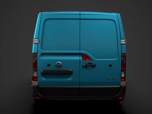 nissan nv 400 l2h1 van 2020 3D Model