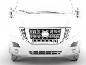 nissan nv 400 l2h1 van 2020 3D-Modell