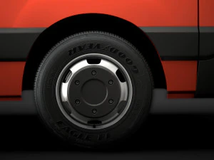 nissan nv 400 l2h1 windowvan 2020 3D Model
