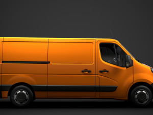 opel movano l2h1 van 2020 3D 모델