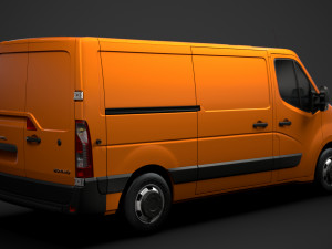 opel movano l2h1 van 2020 3D 모델