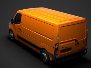 opel movano l2h1 van 2020 3D Model