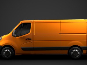 opel movano l2h1 van 2020 3D 모델