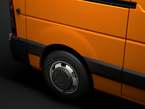 opel movano l2h1 van 2020 3D 모델