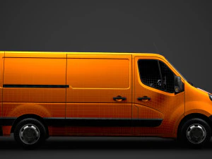 opel movano l2h1 van 2020 3D Model
