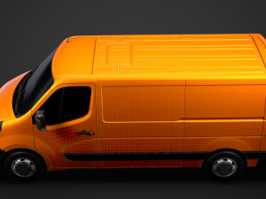 opel movano l2h1 van 2020 3D 모델