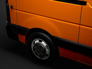 opel movano l2h1 van 2020 3D 모델