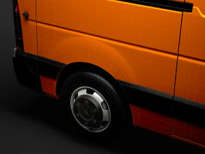 opel movano l2h1 van 2020 3D Model